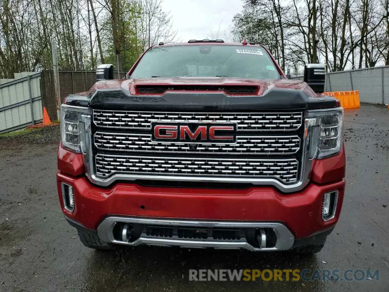 5 Фотография поврежденного автомобиля 1GT49WEY6MF297173 GMC SIERRA 2021