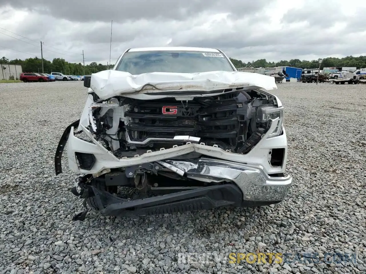 5 Фотография поврежденного автомобиля 1GTR8AEF4MZ101322 GMC SIERRA 2021