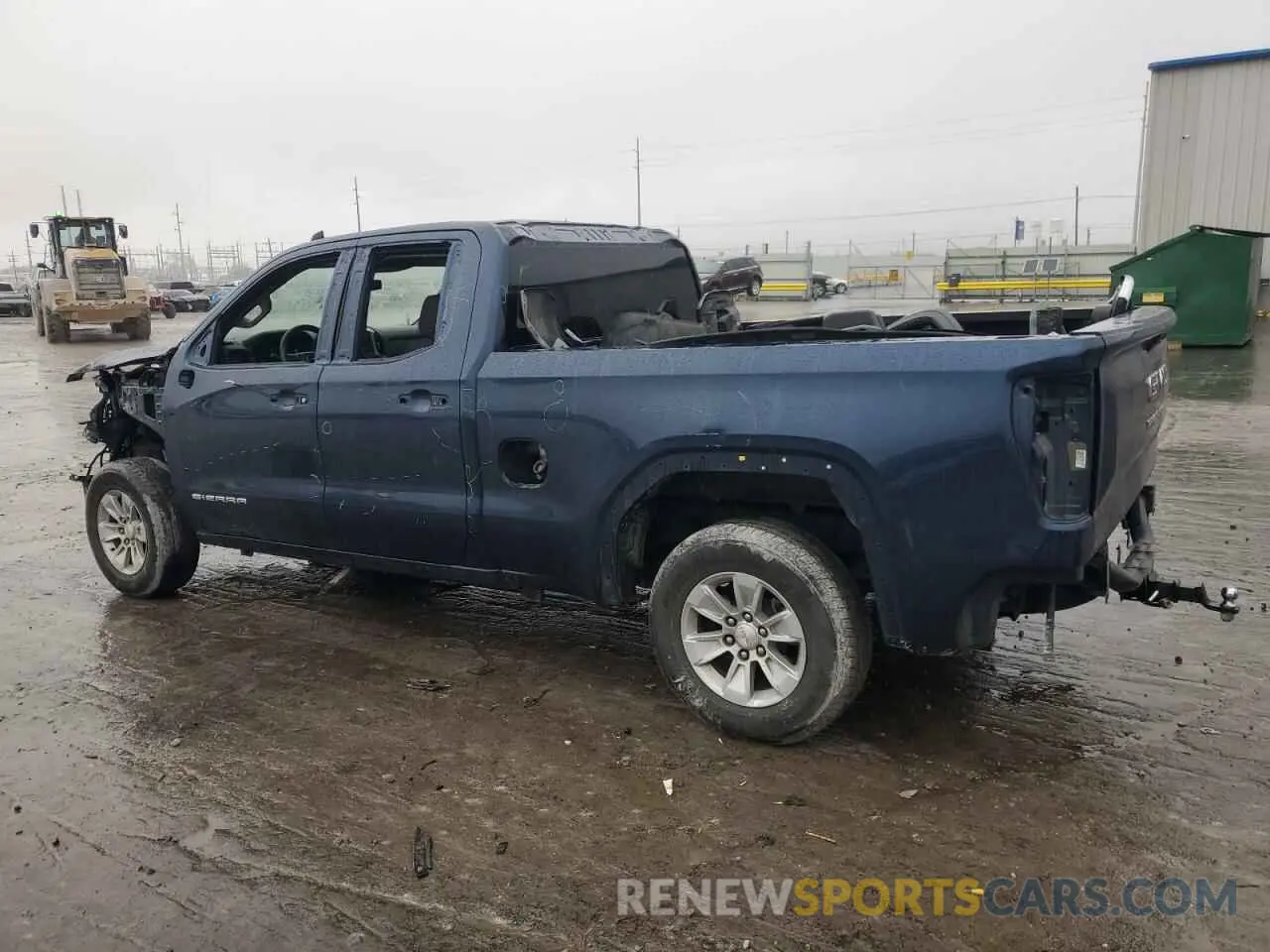 2 Photograph of a damaged car 1GTR8AEKXMZ152921 GMC SIERRA 2021