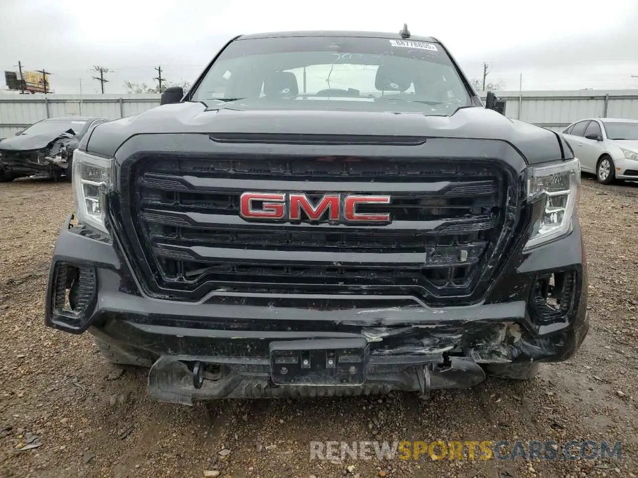 5 Photograph of a damaged car 1GTR8CED9MZ446405 GMC SIERRA 2021