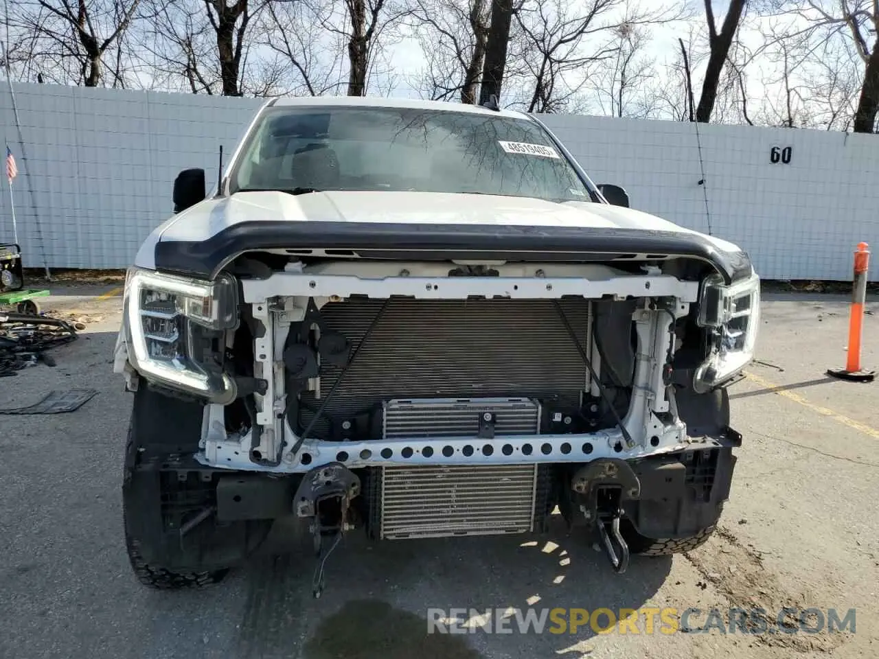 5 Photograph of a damaged car 1GTR9AEK3MZ360815 GMC SIERRA 2021