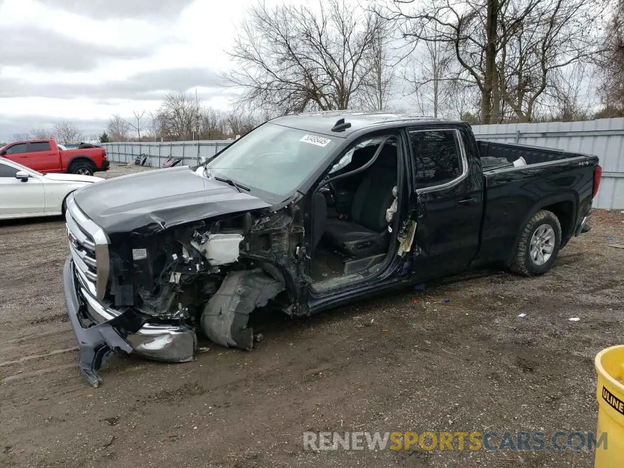 1 Фотография поврежденного автомобиля 1GTR9BED3MZ345089 GMC SIERRA 2021