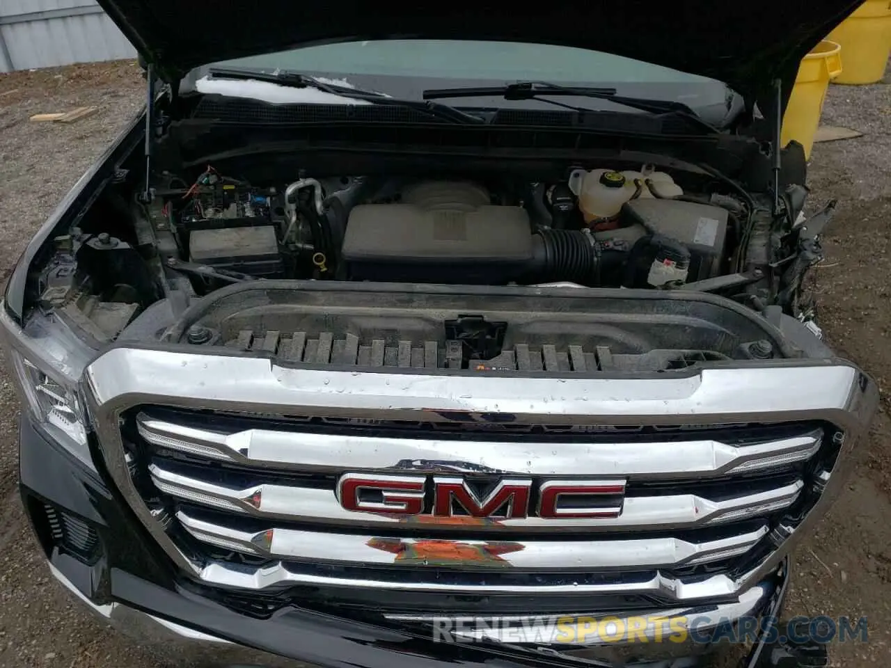 11 Фотография поврежденного автомобиля 1GTR9BED3MZ345089 GMC SIERRA 2021