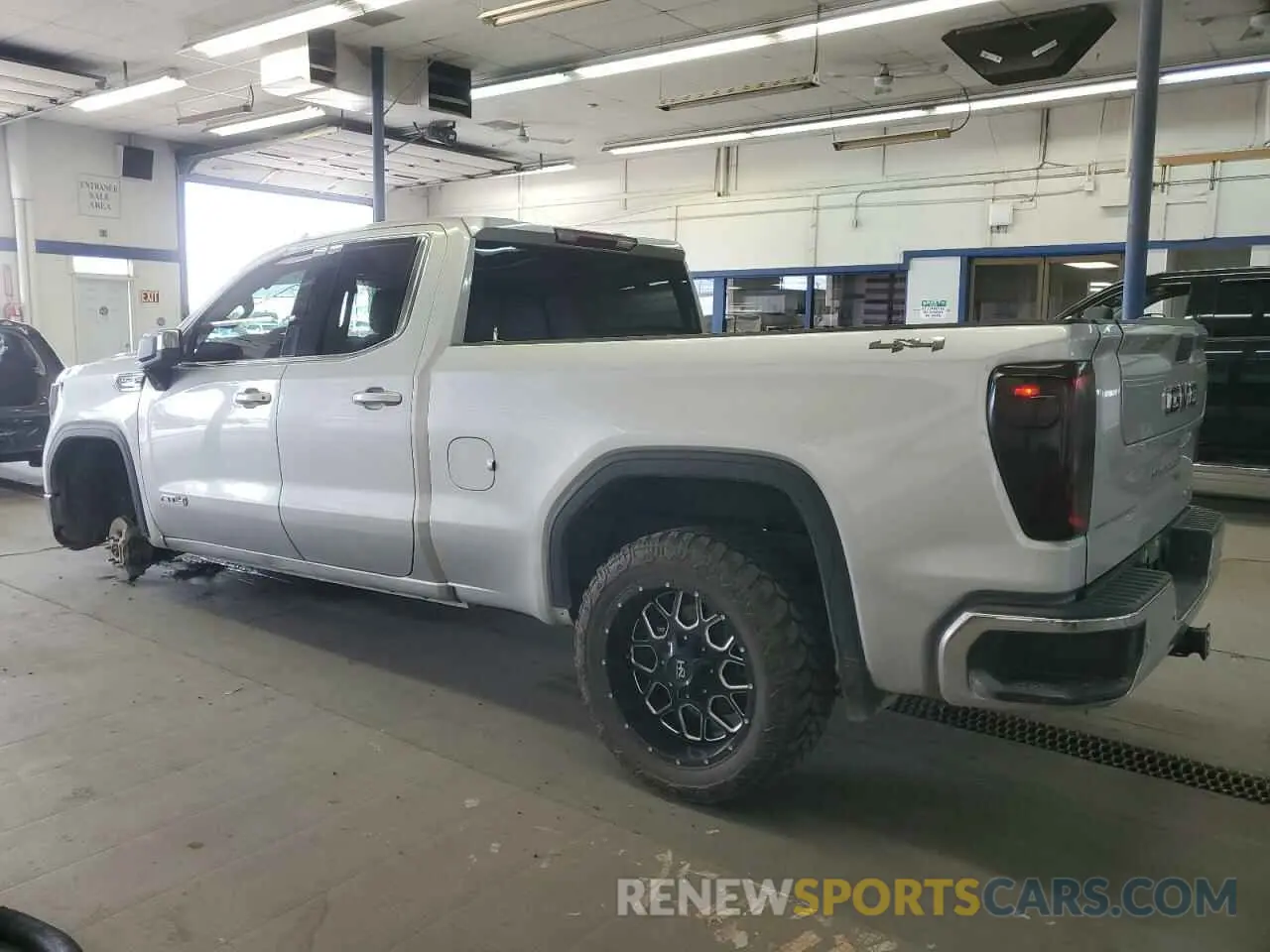 2 Фотография поврежденного автомобиля 1GTR9BED8MZ236210 GMC SIERRA 2021