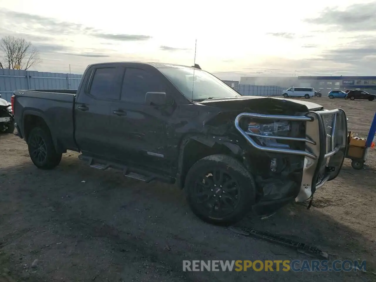 4 Фотография поврежденного автомобиля 1GTR9CEKXMZ186320 GMC SIERRA 2021
