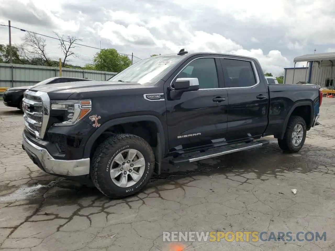 1 Фотография поврежденного автомобиля 1GTU9BEDXMZ374325 GMC SIERRA 2021