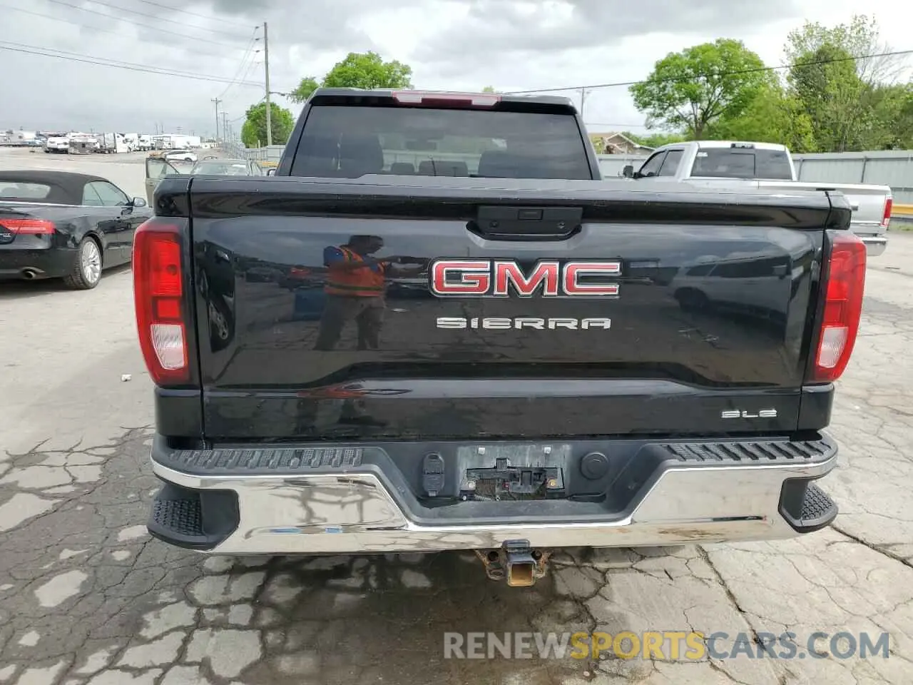 6 Фотография поврежденного автомобиля 1GTU9BEDXMZ374325 GMC SIERRA 2021