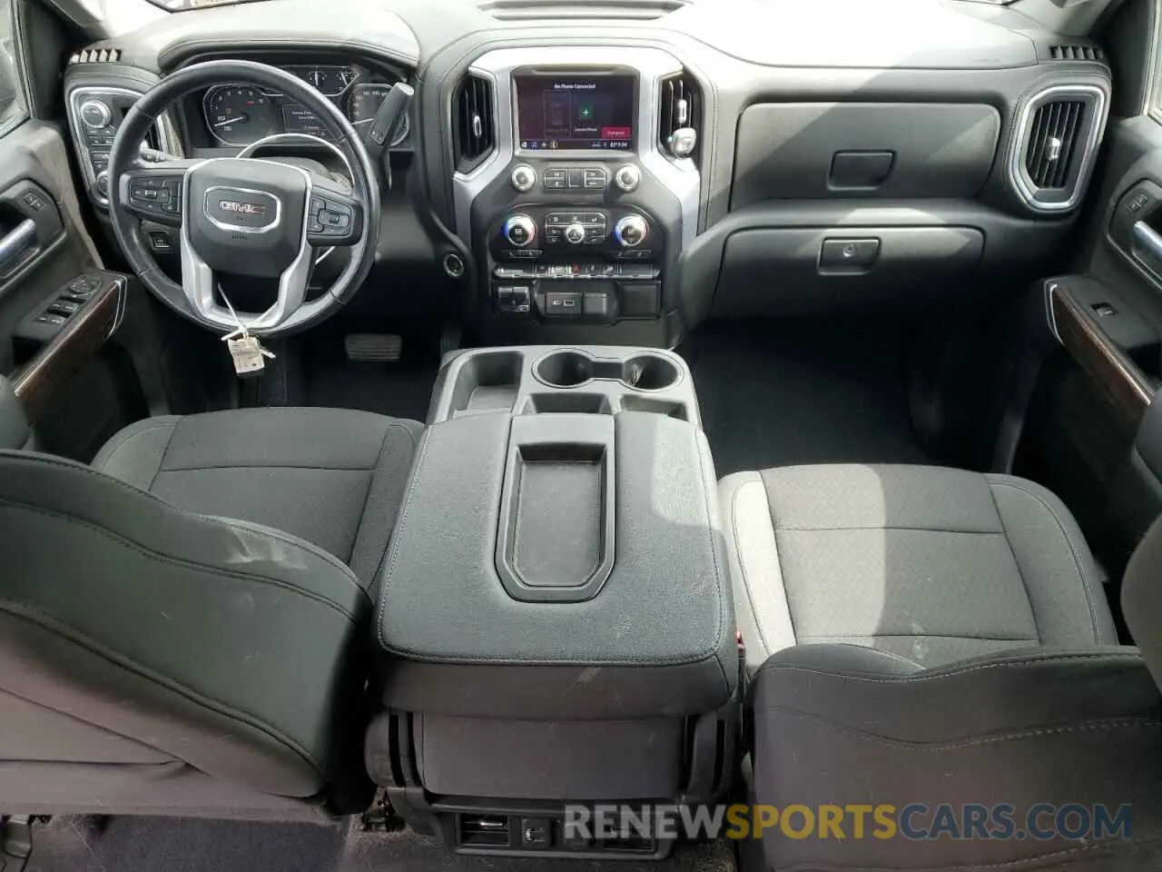 8 Фотография поврежденного автомобиля 1GTU9BEDXMZ374325 GMC SIERRA 2021
