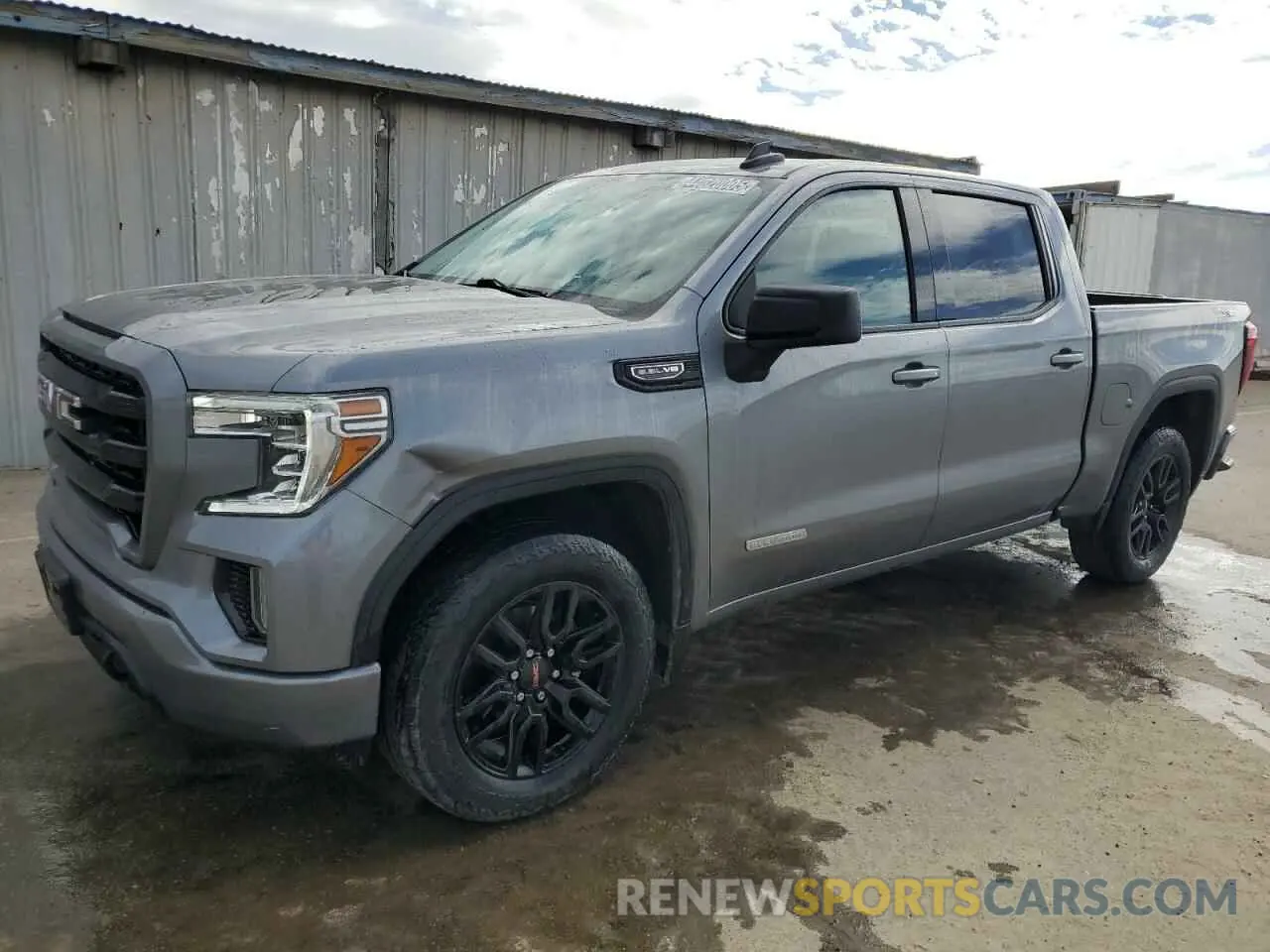 1 Фотография поврежденного автомобиля 1GTU9CED8MZ345170 GMC SIERRA 2021