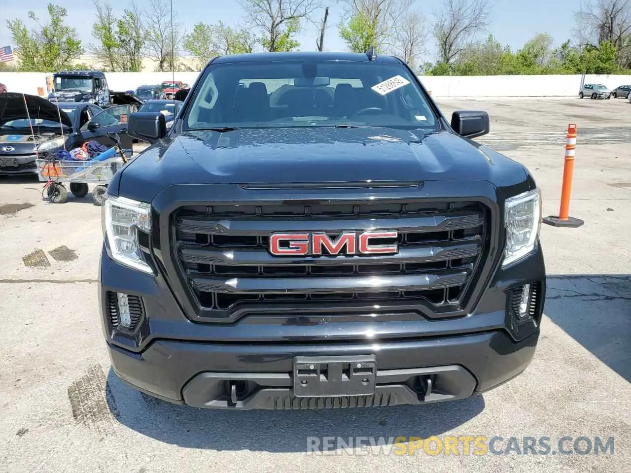 5 Фотография поврежденного автомобиля 1GTU9CEDXMZ252585 GMC SIERRA 2021