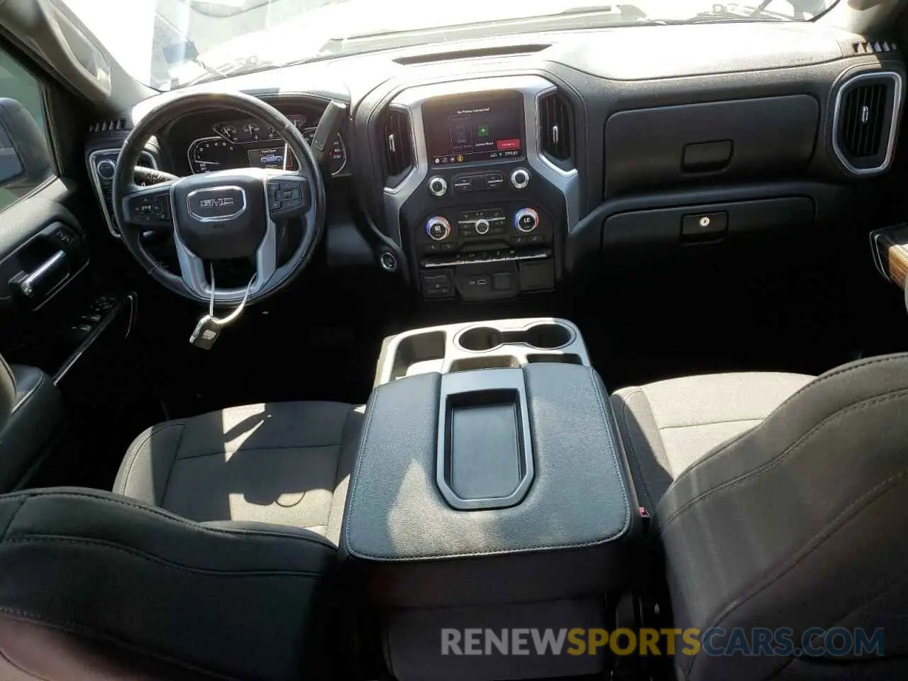 8 Фотография поврежденного автомобиля 1GTU9CEDXMZ252585 GMC SIERRA 2021
