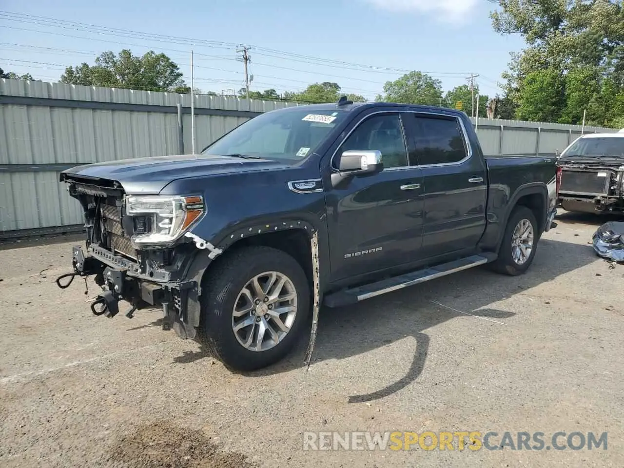 1 Фотография поврежденного автомобиля 1GTU9DED9MZ391659 GMC SIERRA 2021