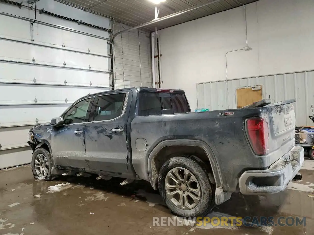 2 Photograph of a damaged car 1GTU9DET9MZ317228 GMC SIERRA 2021