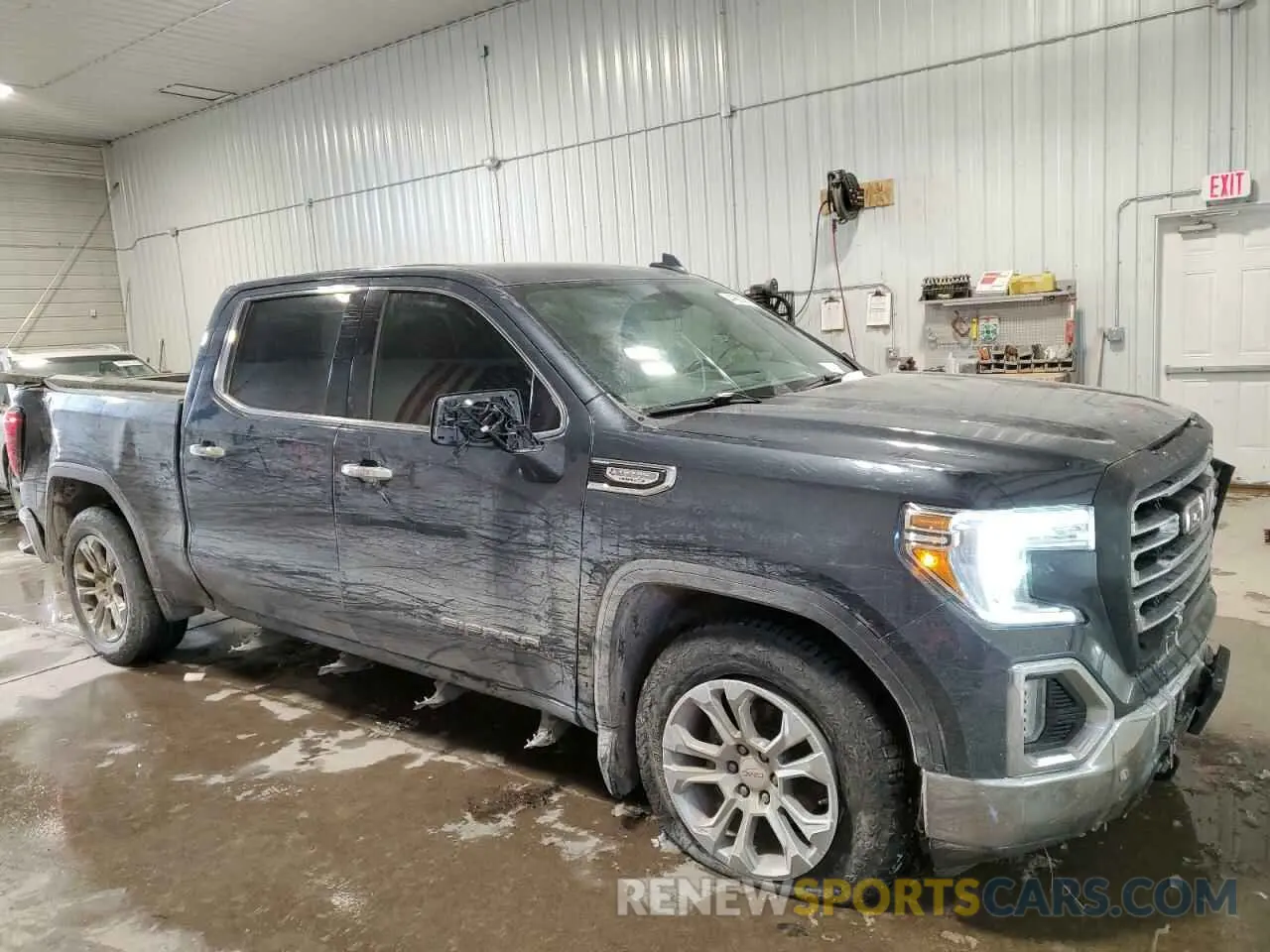 4 Photograph of a damaged car 1GTU9DET9MZ317228 GMC SIERRA 2021