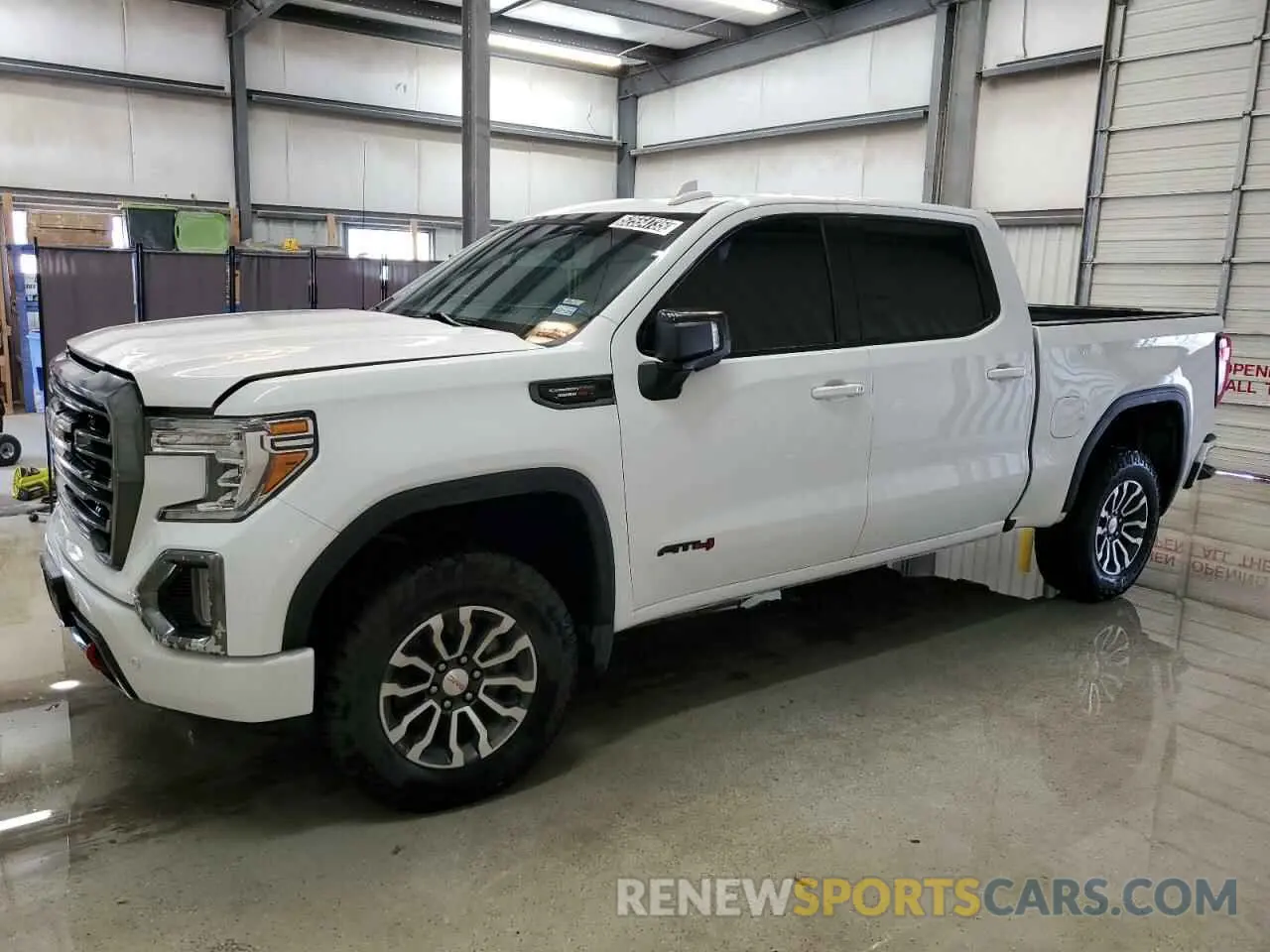 1 Photograph of a damaged car 1GTU9EET9MZ301228 GMC SIERRA 2021