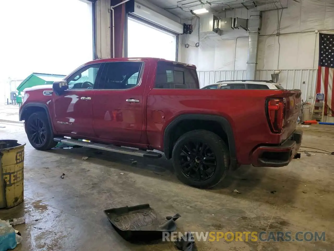2 Фотография поврежденного автомобиля 1GTU9FET0MZ410425 GMC SIERRA 2021