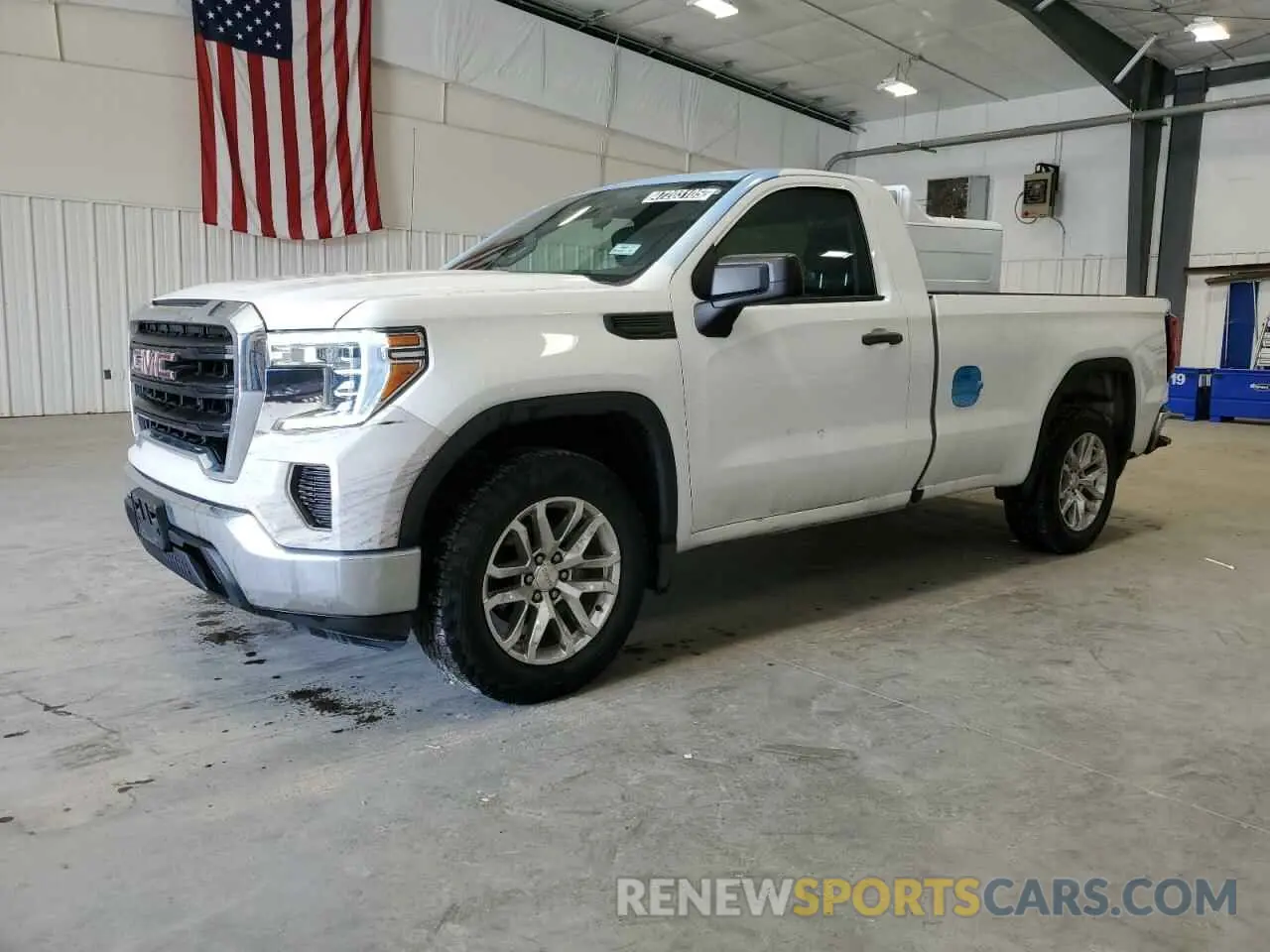 1 Фотография поврежденного автомобиля 3GTN8AEH2MG266026 GMC SIERRA 2021