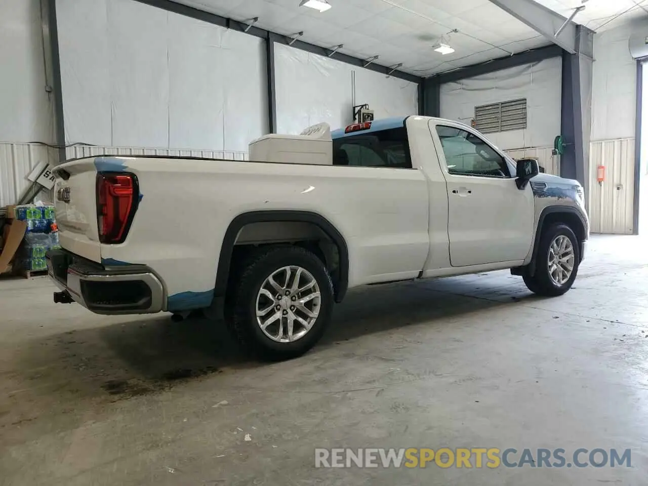 3 Фотография поврежденного автомобиля 3GTN8AEH2MG266026 GMC SIERRA 2021