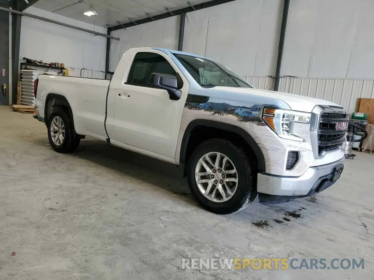 4 Фотография поврежденного автомобиля 3GTN8AEH2MG266026 GMC SIERRA 2021
