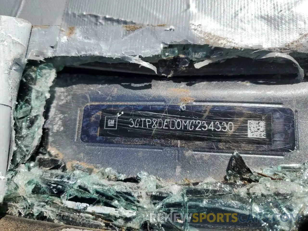 12 Photograph of a damaged car 3GTP8DED0MG234330 GMC SIERRA 2021