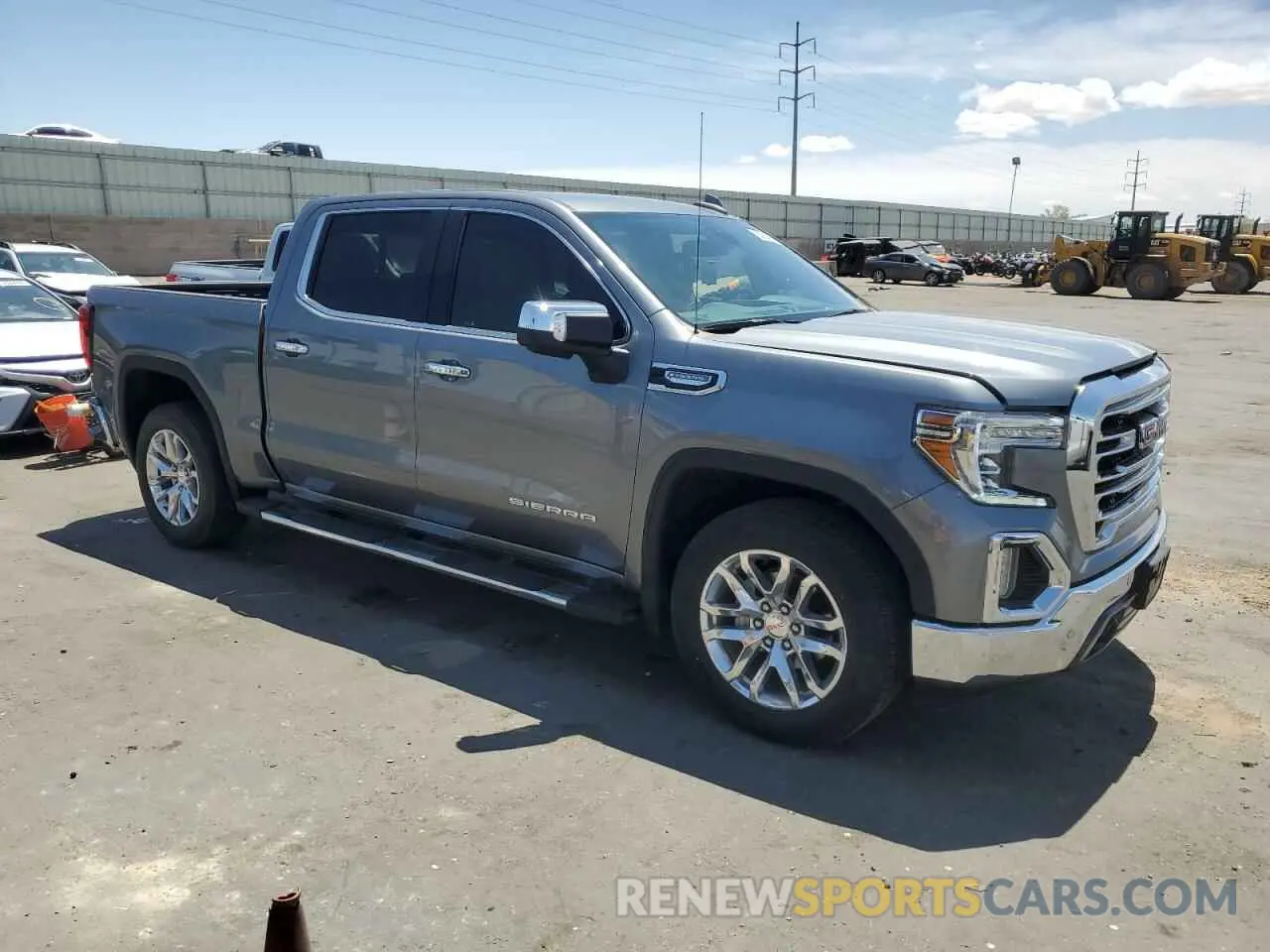 4 Photograph of a damaged car 3GTP8DED0MG234330 GMC SIERRA 2021