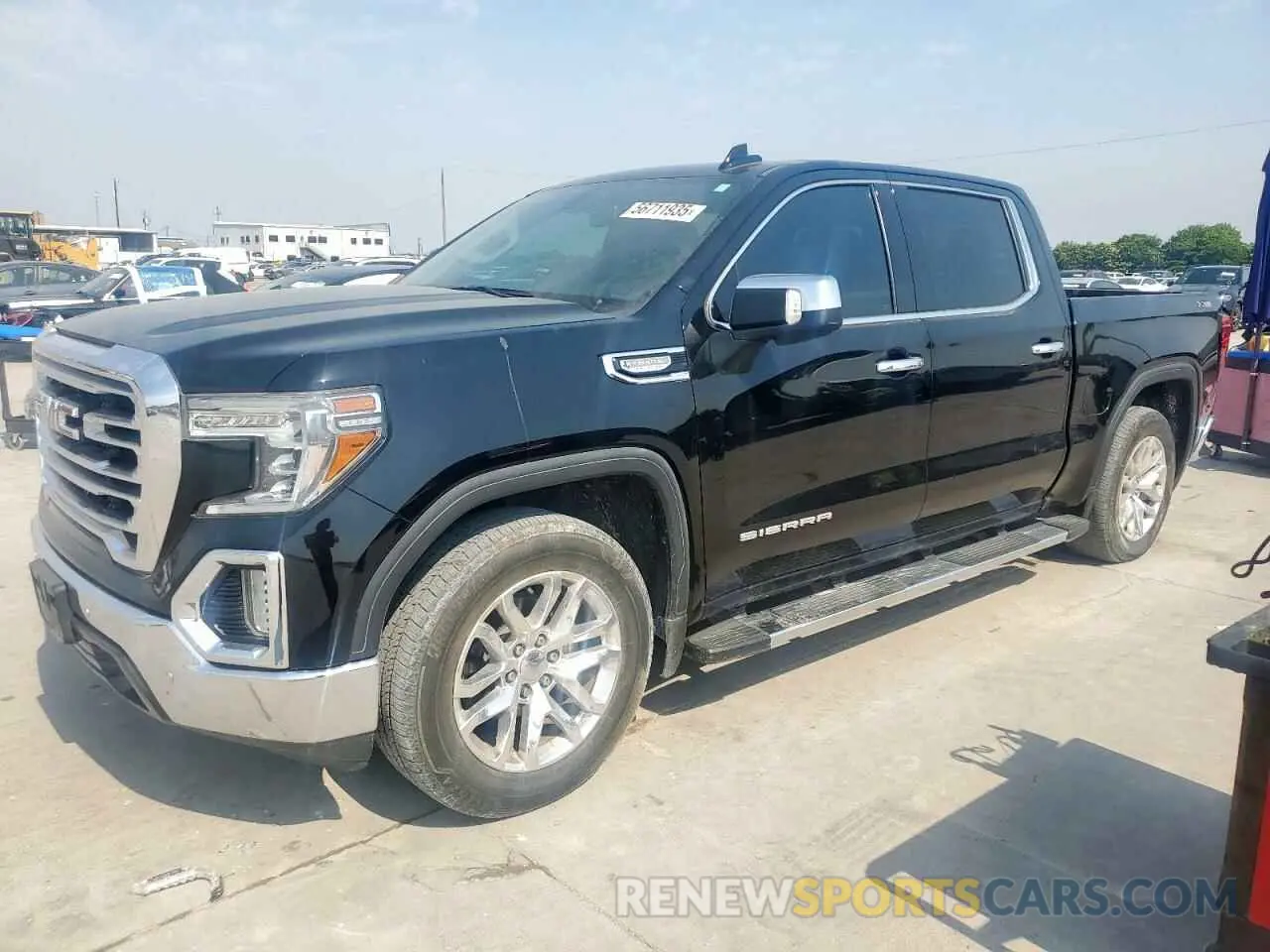1 Photograph of a damaged car 3GTP8DED1MG368277 GMC SIERRA 2021