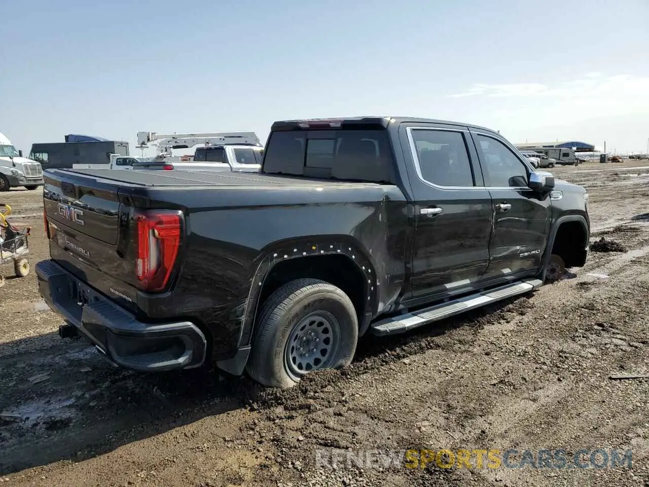 3 Photograph of a damaged car 3GTP8FED2MG437800 GMC SIERRA 2021
