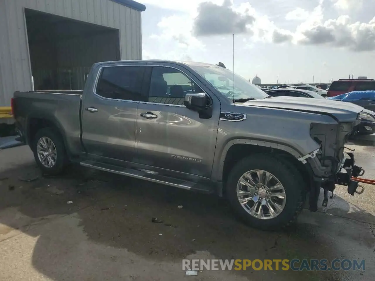 4 Фотография поврежденного автомобиля 3GTP8FED3MG372116 GMC SIERRA 2021