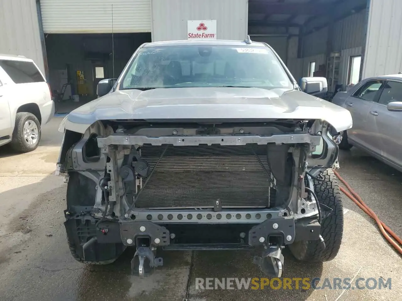 5 Фотография поврежденного автомобиля 3GTP8FED3MG372116 GMC SIERRA 2021