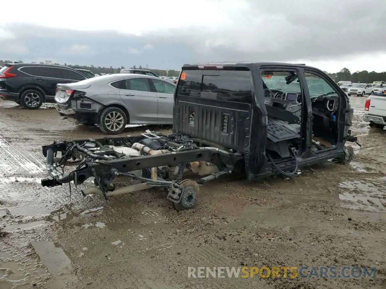 3 Фотография поврежденного автомобиля 3GTP8FED4MG350075 GMC SIERRA 2021