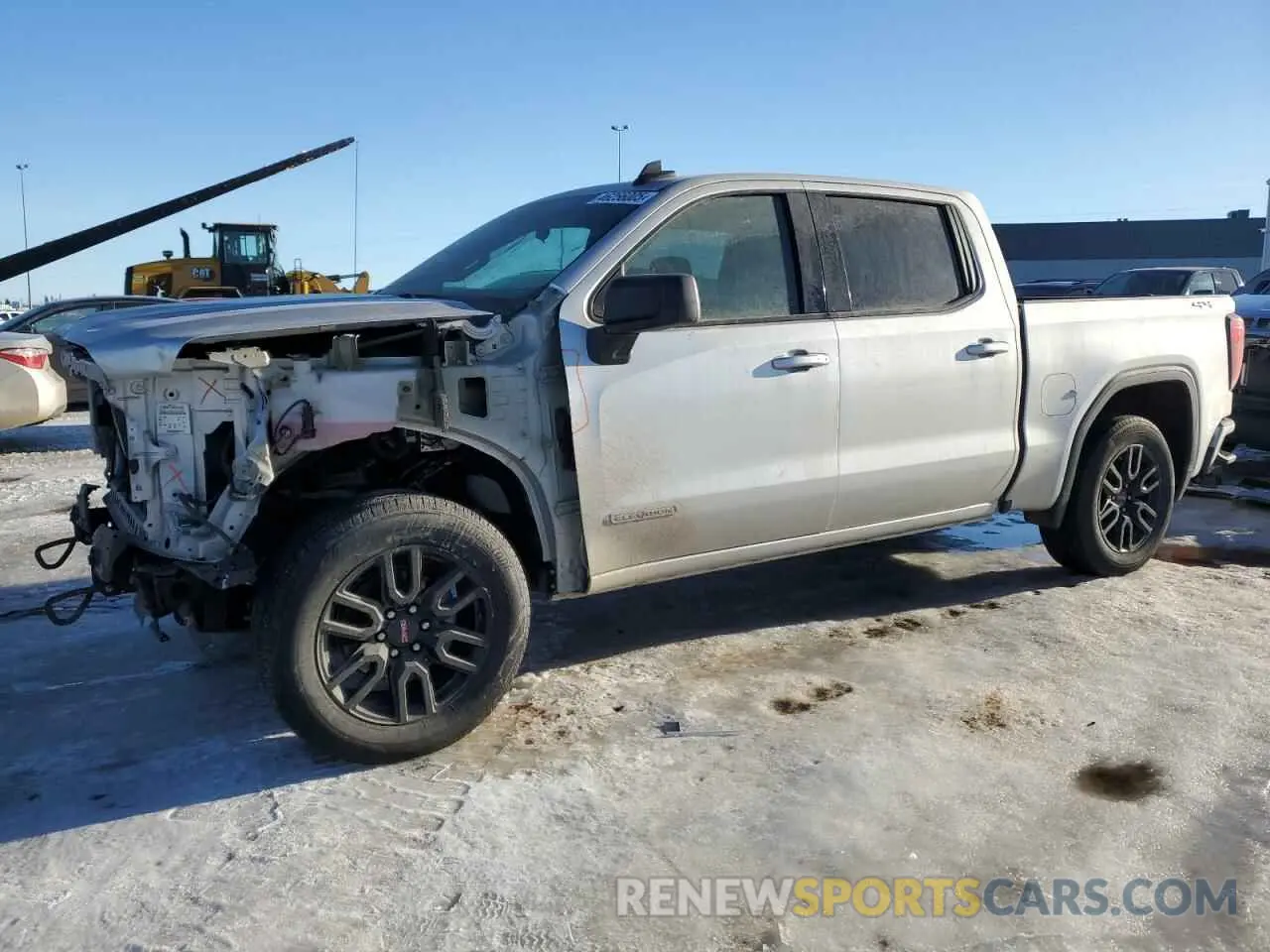 1 Фотография поврежденного автомобиля 3GTP9CEK8MG466938 GMC SIERRA 2021