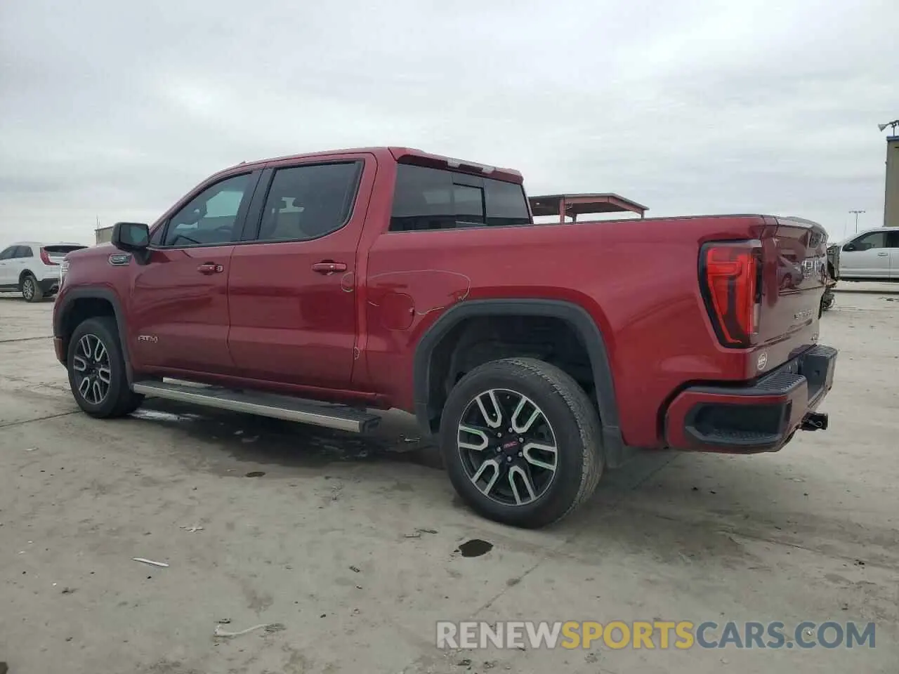 2 Photograph of a damaged car 3GTP9EED1MG431249 GMC SIERRA 2021