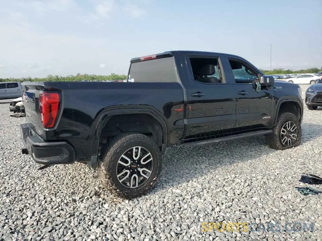 3 Photograph of a damaged car 3GTP9EED1MG457012 GMC SIERRA 2021