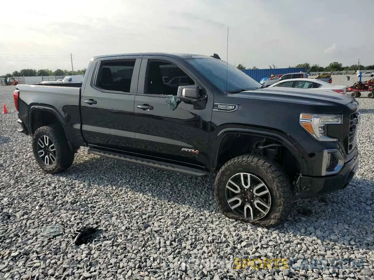 4 Photograph of a damaged car 3GTP9EED1MG457012 GMC SIERRA 2021