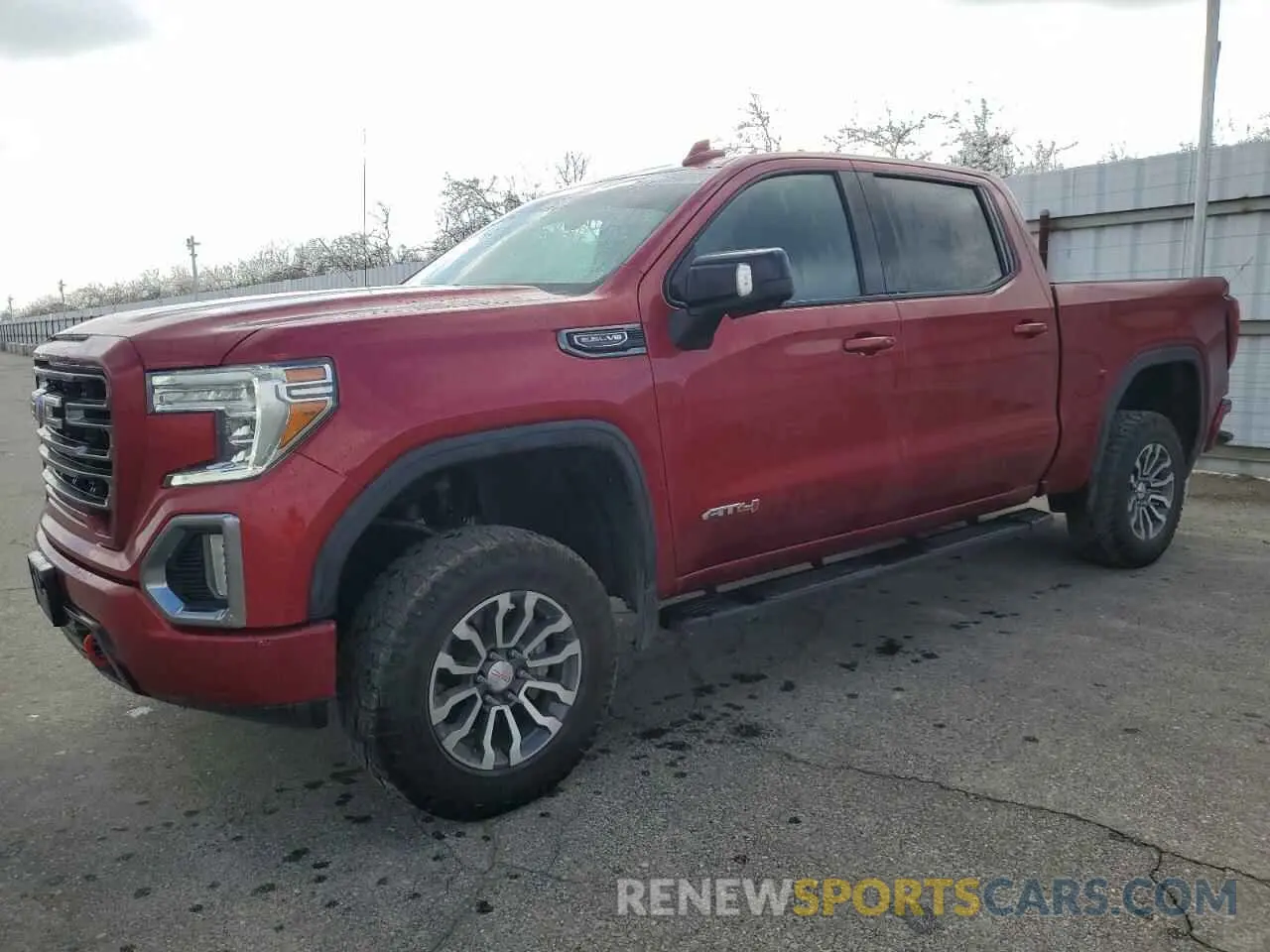 1 Photograph of a damaged car 3GTP9EED2MG394700 GMC SIERRA 2021
