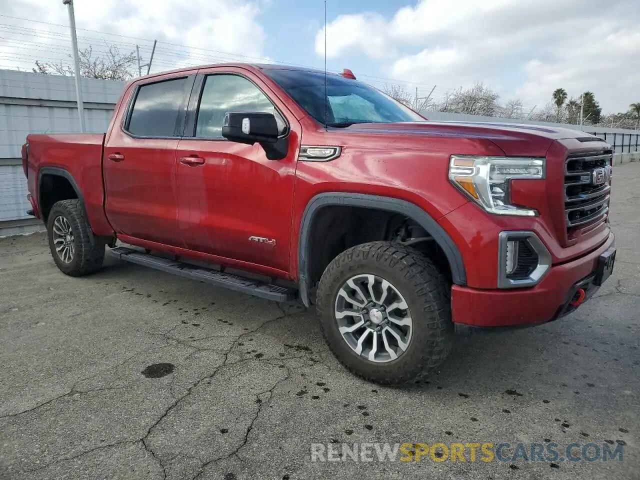 4 Photograph of a damaged car 3GTP9EED2MG394700 GMC SIERRA 2021