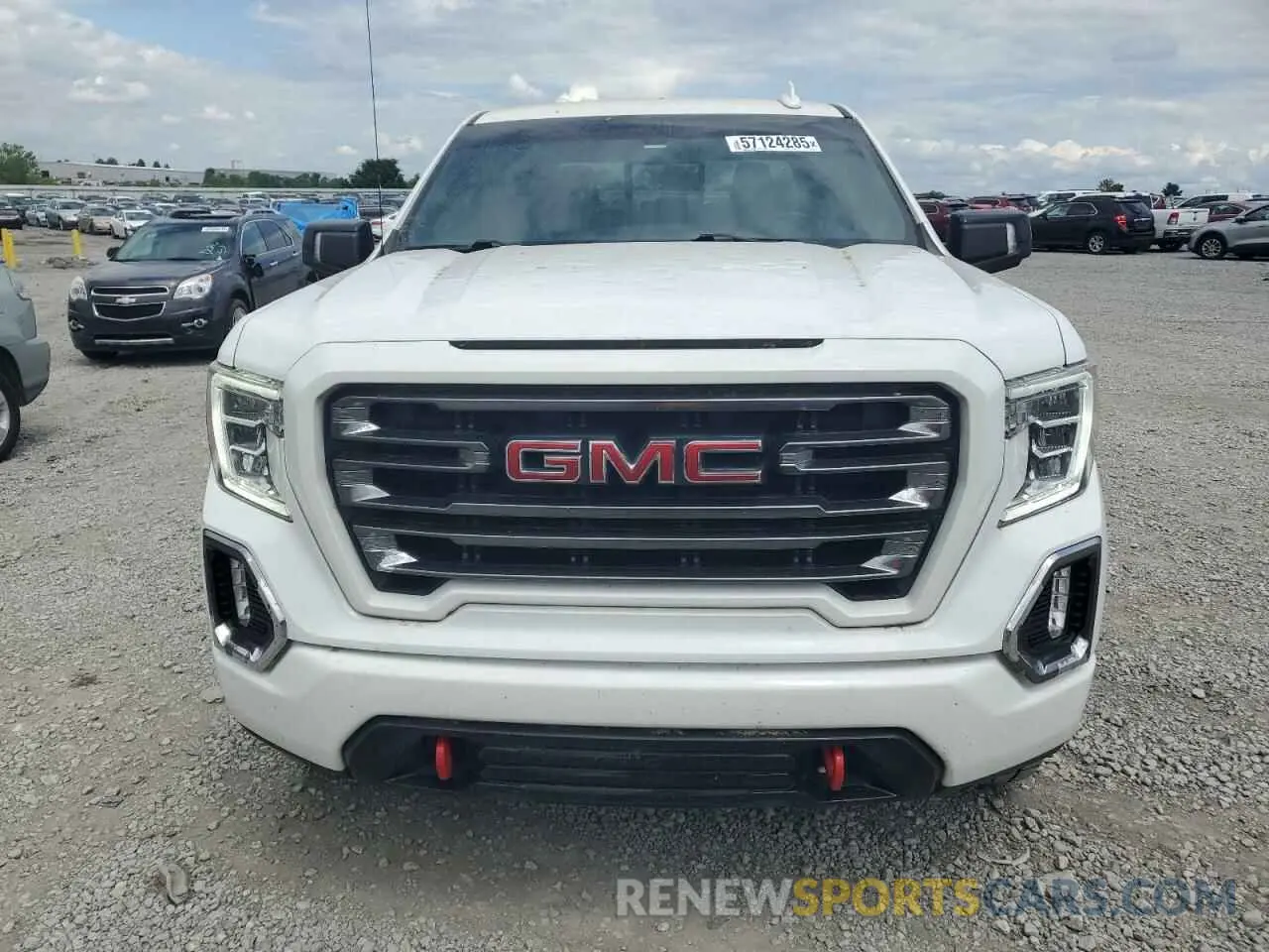 5 Фотография поврежденного автомобиля 3GTP9EEDXMG372685 GMC SIERRA 2021