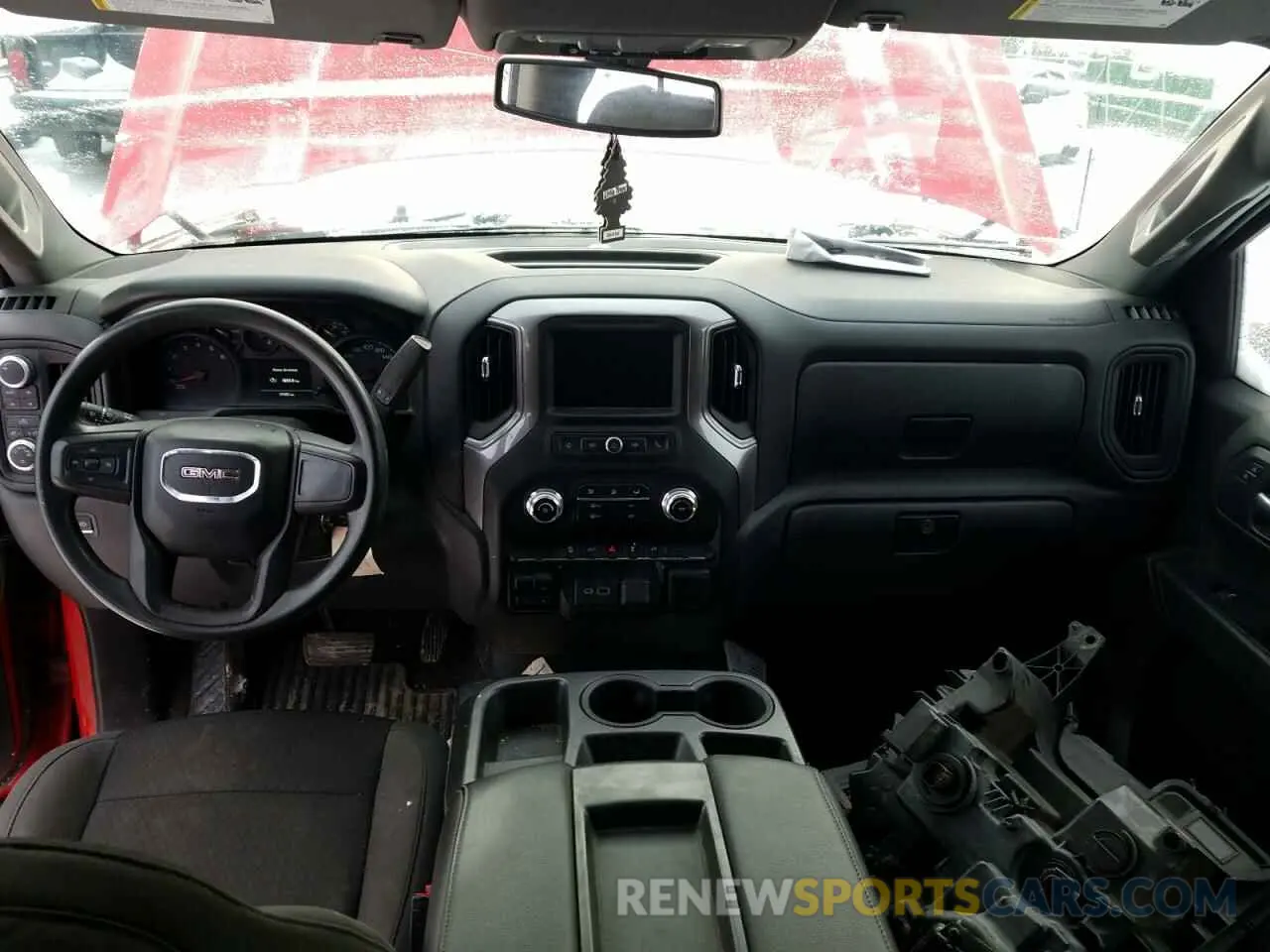 8 Фотография поврежденного автомобиля 3GTU9AEF3MG105353 GMC SIERRA 2021