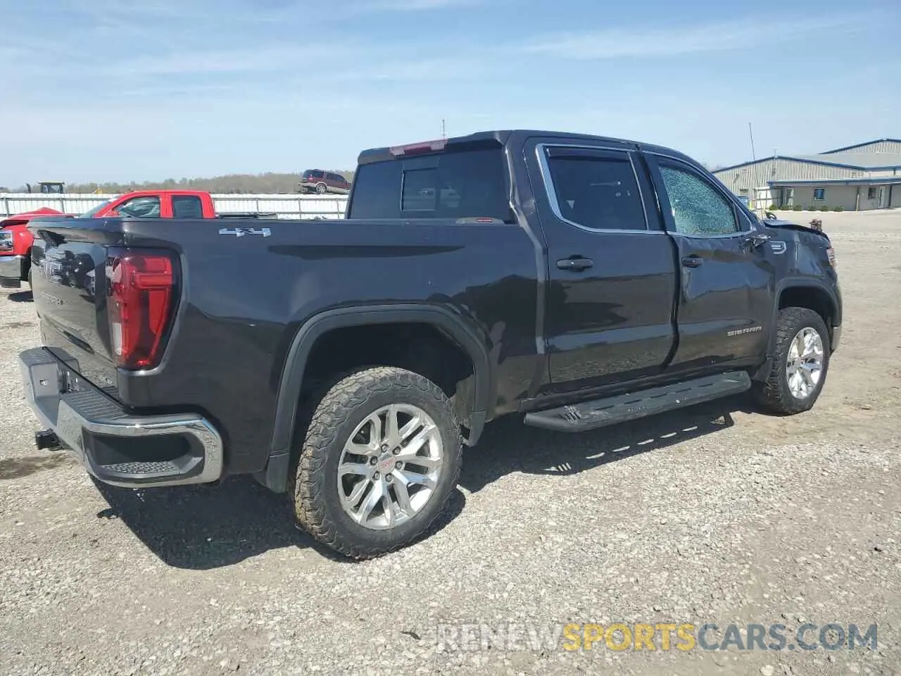 3 Фотография поврежденного автомобиля 3GTU9BET8MG166094 GMC SIERRA 2021