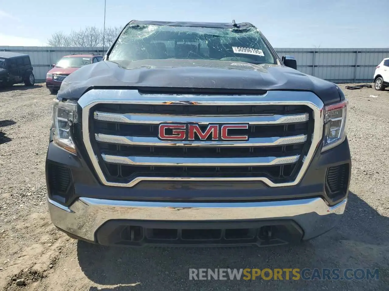 5 Фотография поврежденного автомобиля 3GTU9BET8MG166094 GMC SIERRA 2021