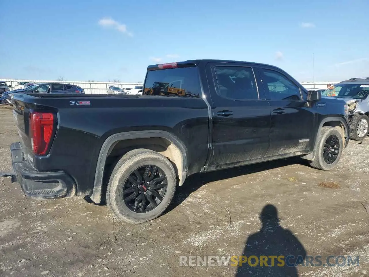 3 Фотография поврежденного автомобиля 3GTU9CED3MG439893 GMC SIERRA 2021