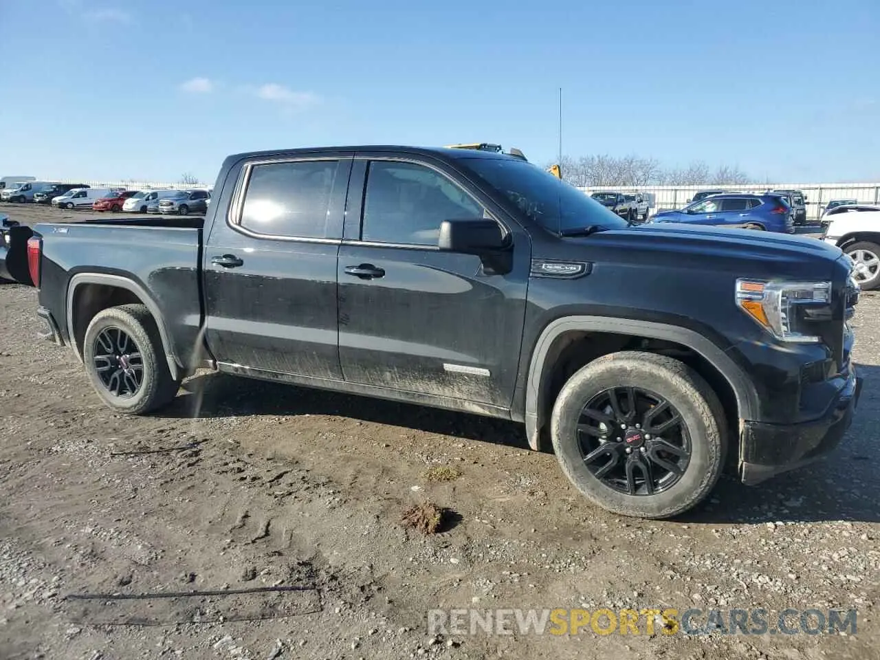 4 Фотография поврежденного автомобиля 3GTU9CED3MG439893 GMC SIERRA 2021