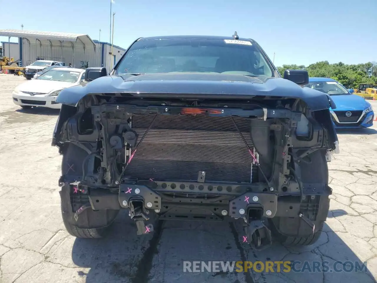 5 Фотография поврежденного автомобиля 3GTU9CED8MG406212 GMC SIERRA 2021