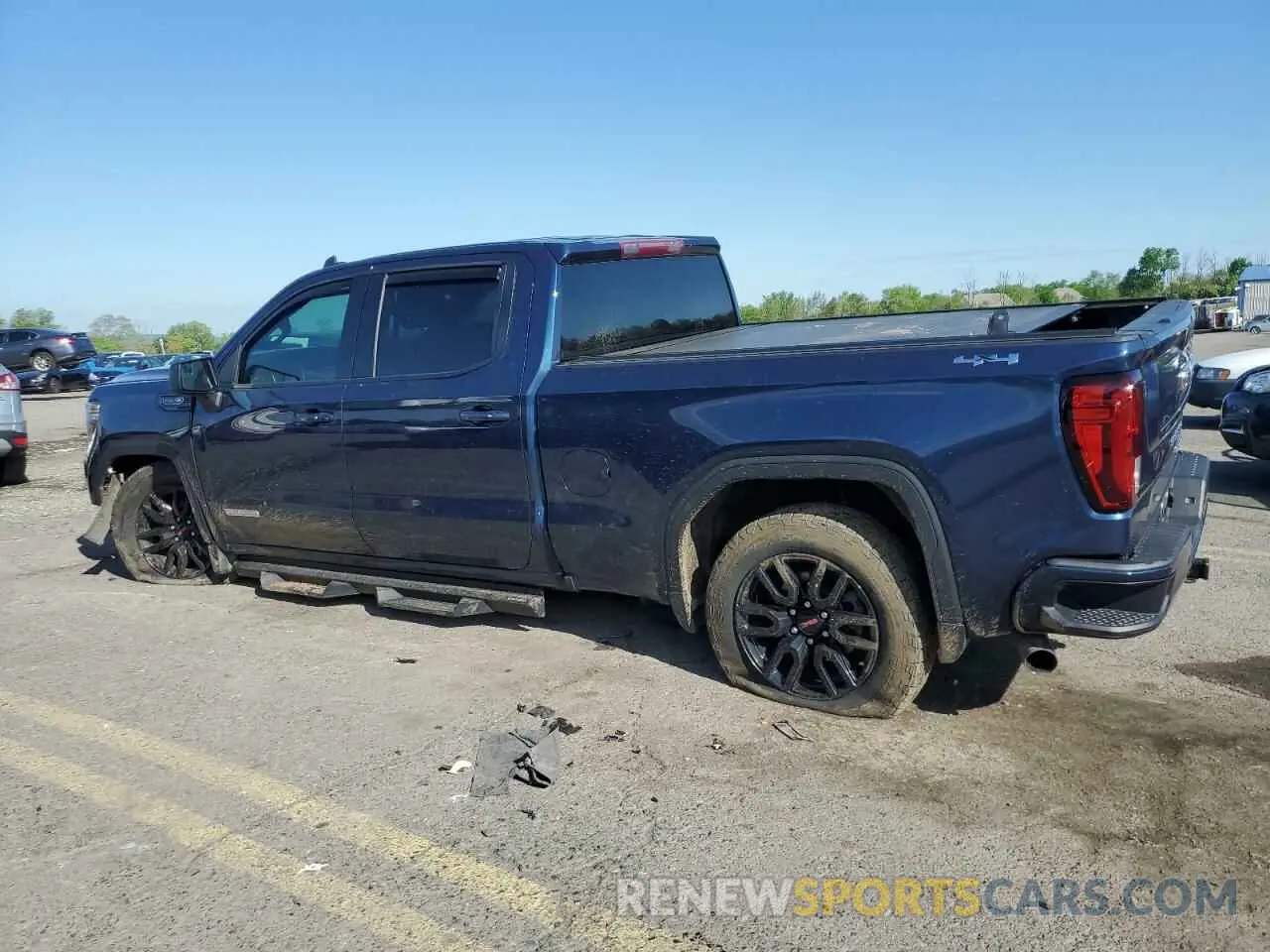 2 Фотография поврежденного автомобиля 3GTU9CEDXMG413565 GMC SIERRA 2021