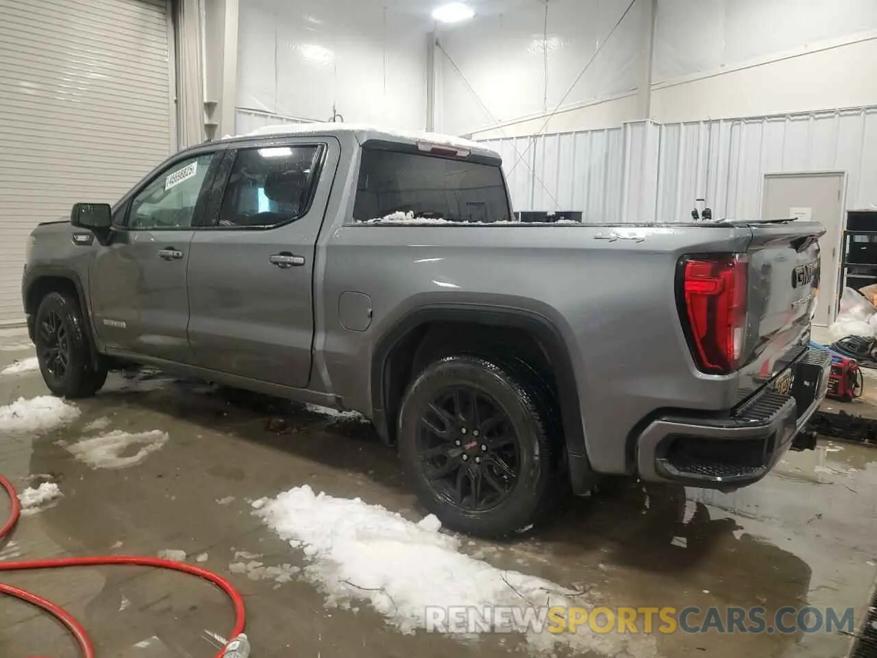 2 Photograph of a damaged car 3GTU9CET8MG164643 GMC SIERRA 2021