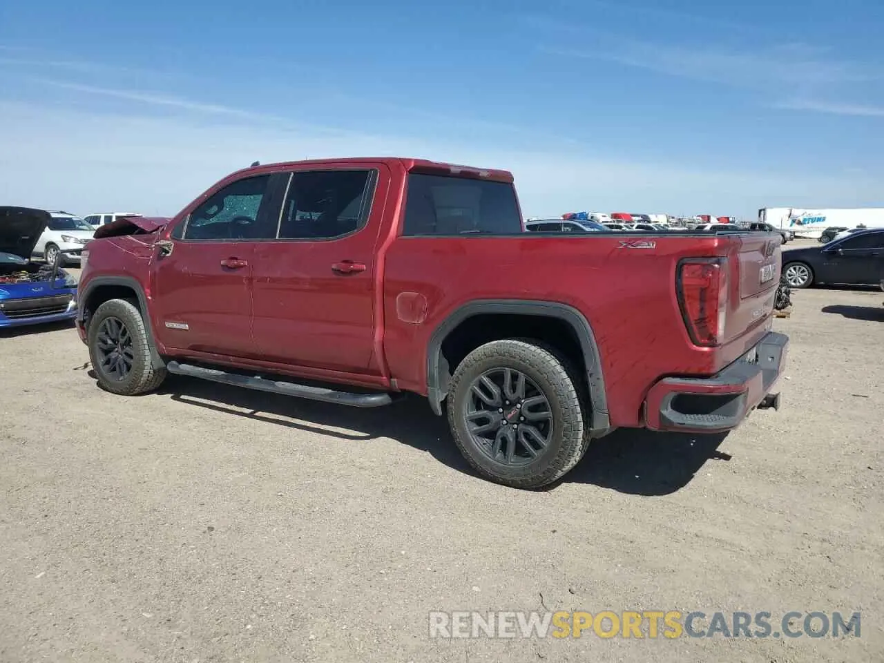 2 Фотография поврежденного автомобиля 3GTU9CET9MG345332 GMC SIERRA 2021