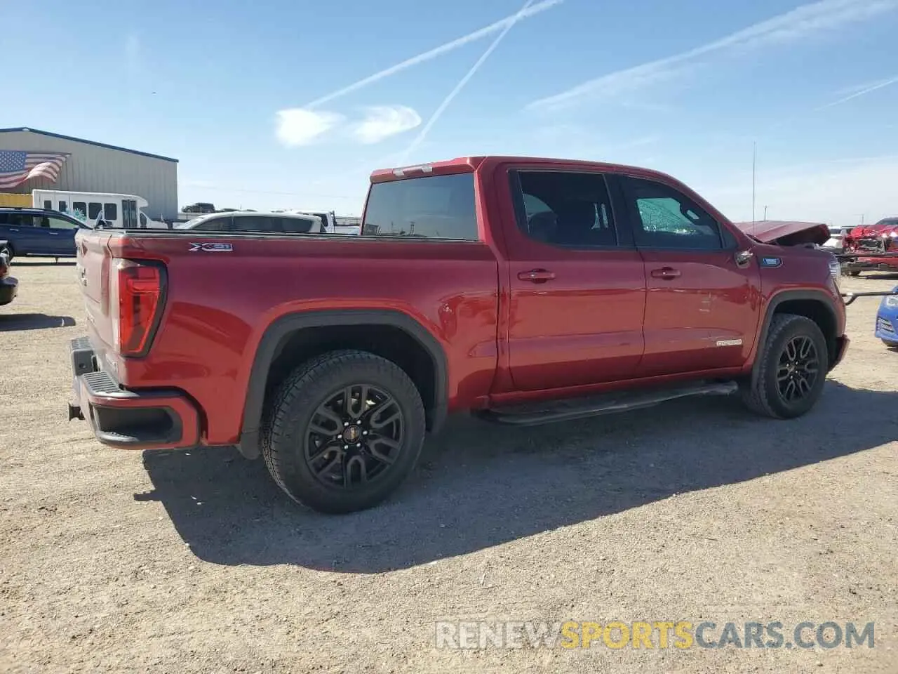 3 Фотография поврежденного автомобиля 3GTU9CET9MG345332 GMC SIERRA 2021
