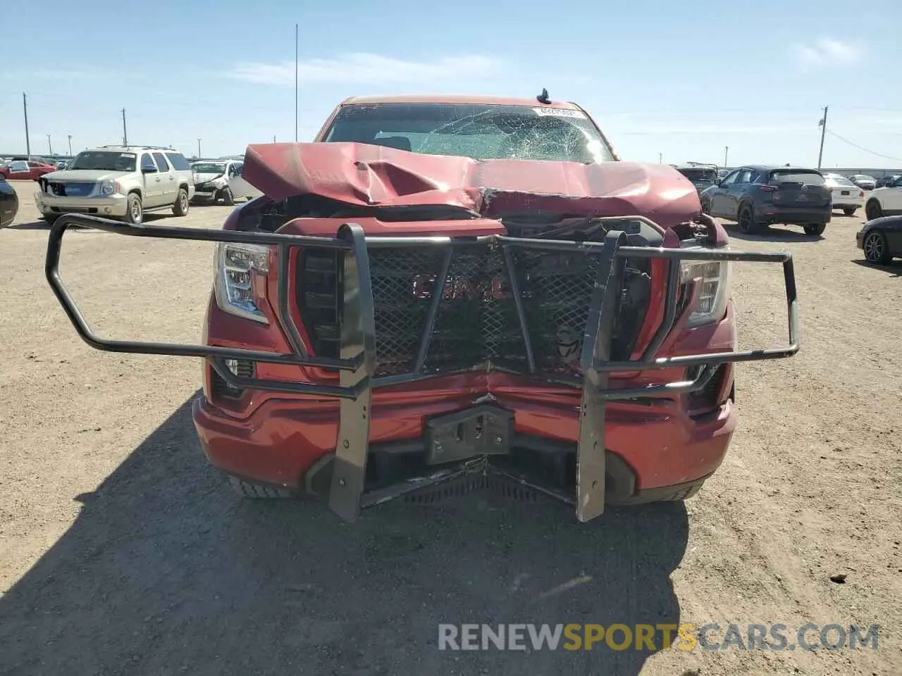 5 Фотография поврежденного автомобиля 3GTU9CET9MG345332 GMC SIERRA 2021
