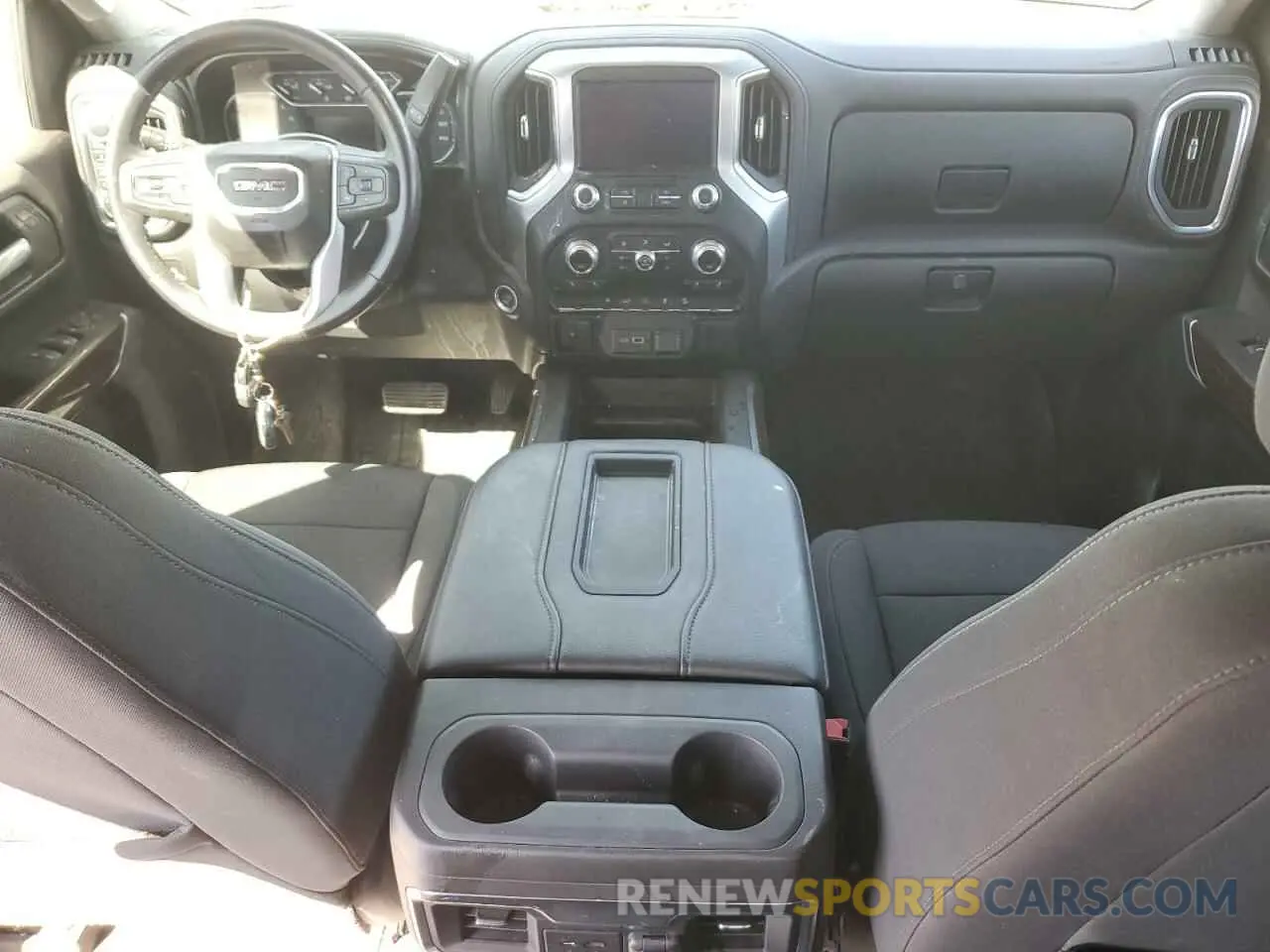8 Фотография поврежденного автомобиля 3GTU9CET9MG345332 GMC SIERRA 2021