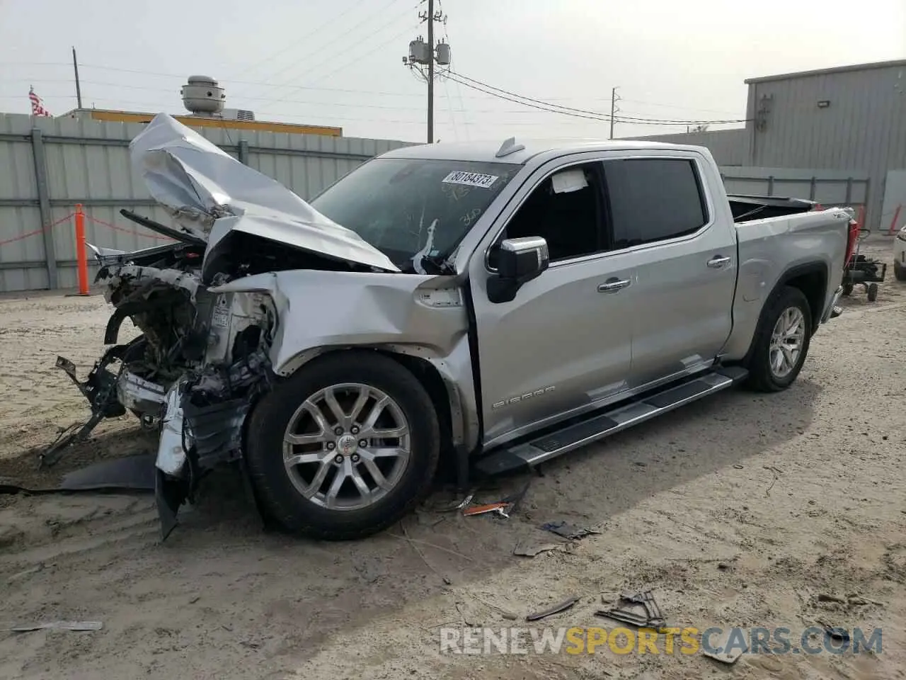 1 Фотография поврежденного автомобиля 3GTU9DED3MG224102 GMC SIERRA 2021